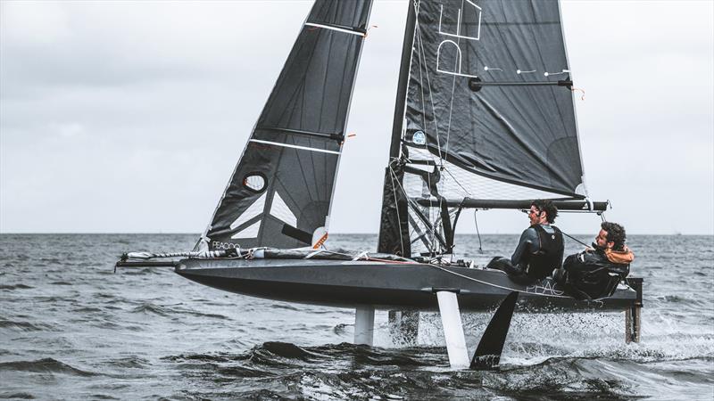 Peacoq the Flying Monohull - photo © Peacoq