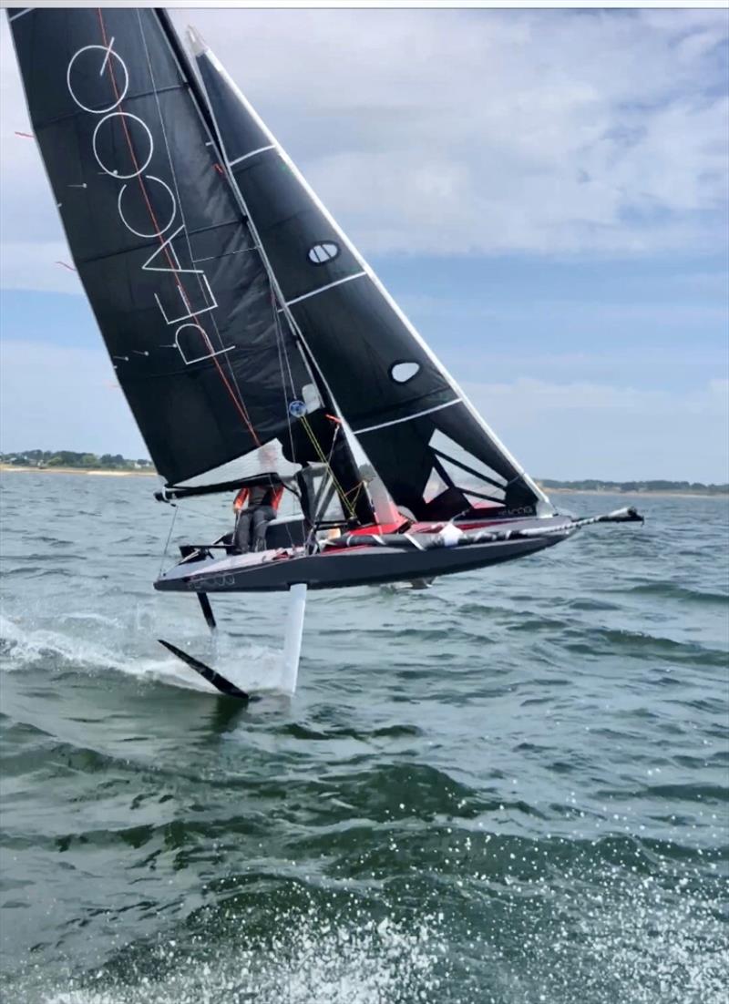 Peacoq the Flying Monohull photo copyright Peacoq taken at  and featuring the Peacoq class