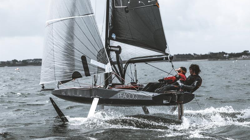 The Peacoq double handed foiling dinghy photo copyright Peacoq taken at  and featuring the Peacoq class