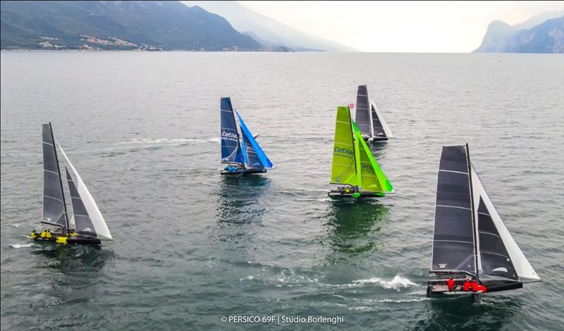 Persico 69F Grand Prix 3.1 in Malcesine - Day 1 photo copyright Persico 69F / Studio Borlenghi taken at  and featuring the Persico 69F class