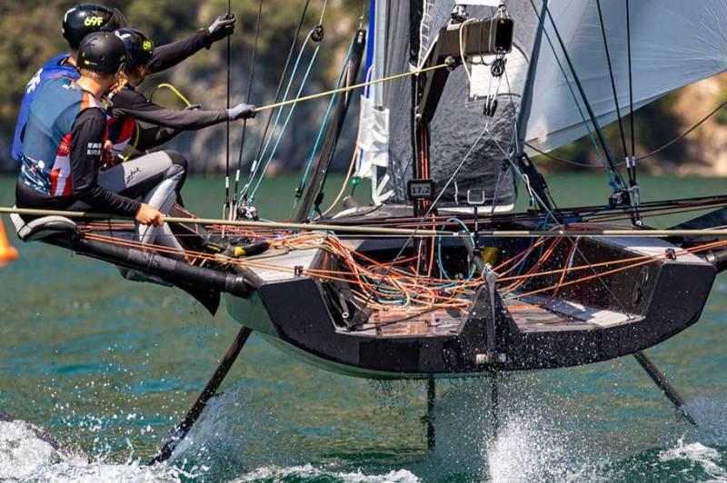 Sailmon - 2020 Foiling Week Garda photo copyright Foiling Week taken at Fraglia Vela Malcesine and featuring the Persico 69F class