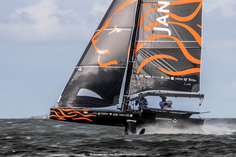 Team DutchSail - Janssen de Jong earlier this month training in the Netherlands photo copyright Sander van der Borch / Team DutchSail taken at  and featuring the Persico 69F class