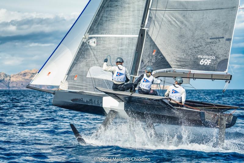 Training in Porto Cervo photo copyright Marcello Chiodino / YCCS taken at Yacht Club Costa Smeralda and featuring the Persico 69F class