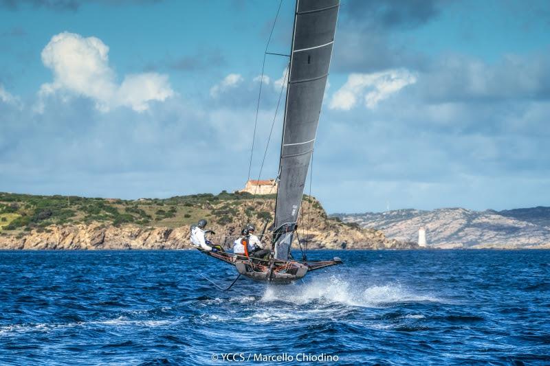 Young Azzurra training in Porto Cervo photo copyright Marcello Chiodino / YCCS taken at Yacht Club Costa Smeralda and featuring the Persico 69F class