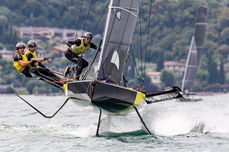 Liberty Bitcoin Youth Foiling World Cup photo copyright Persico 69F / Studio Borlenghi taken at Royal Hong Kong Yacht Club and featuring the Persico 69F class