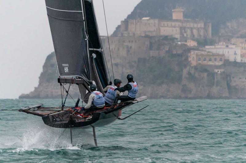 Young Azzurra training in Gaeta photo copyright YCCS / Gianluca Di Fazio taken at Yacht Club Costa Smeralda and featuring the Persico 69F class