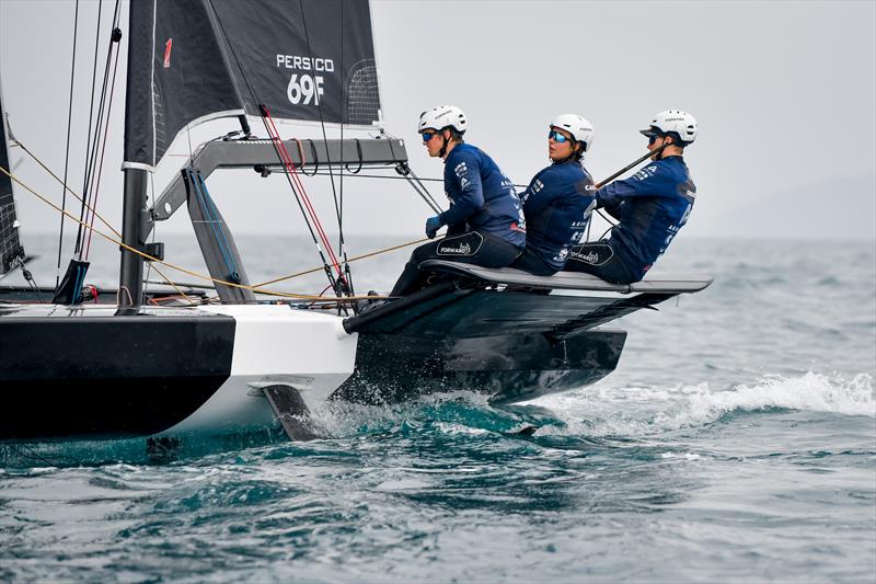 RHKYC Team Agiplast. Liberty Bitcoin YFGC 2021 photo copyright Marta Rovatti Studihrad taken at Royal Hong Kong Yacht Club and featuring the Persico 69F class