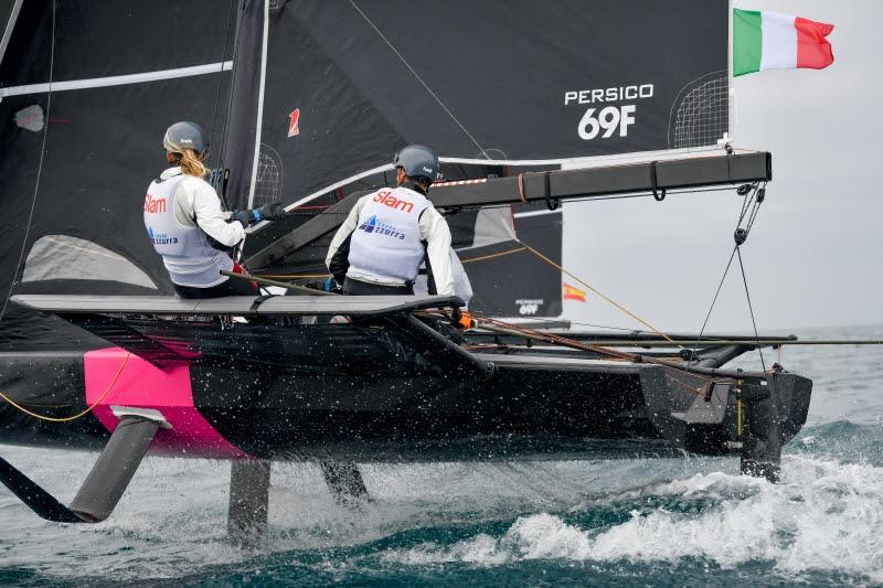 Young Azzurra, Youth Foiling Gold Cup photo copyright Marta Rovatti taken at Yacht Club Costa Smeralda and featuring the Persico 69F class