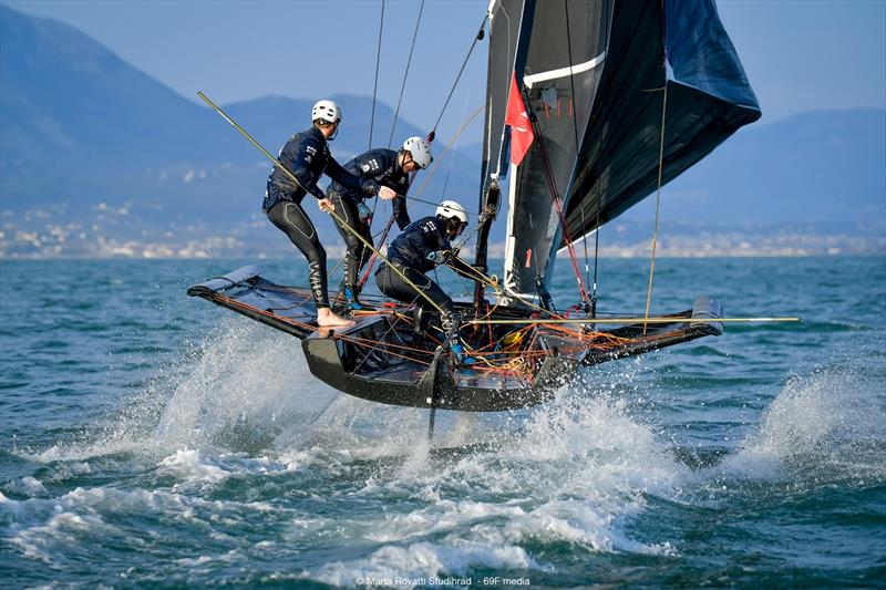 69F Youth Foiling Gold Cup photo copyright Marta Rovatti Studihrad taken at  and featuring the Persico 69F class