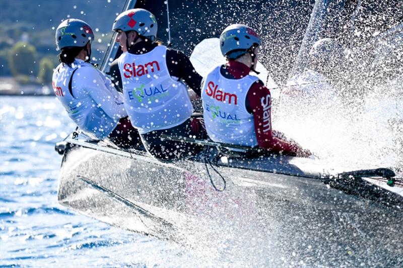 Youth Foiling Gold Cup photo copyright Marta Rovatti Studihrad taken at  and featuring the Persico 69F class