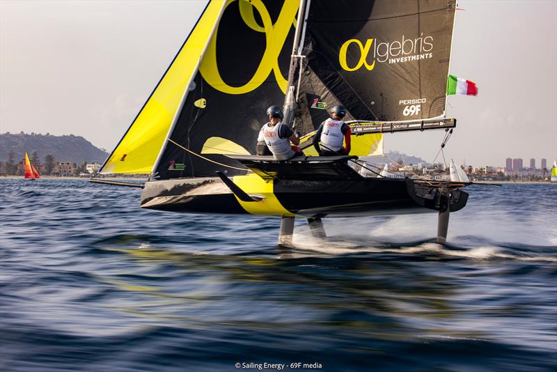 Youth Foiling Gold Cup - ACT 3 - Day 3 photo copyright Sailing Energy / 69F media taken at  and featuring the Persico 69F class