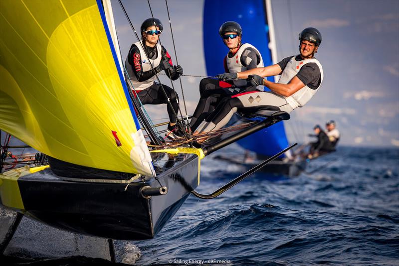Youth Foiling Gold Cup - ACT 3 - Day 3 - photo © Sailing Energy / 69F media