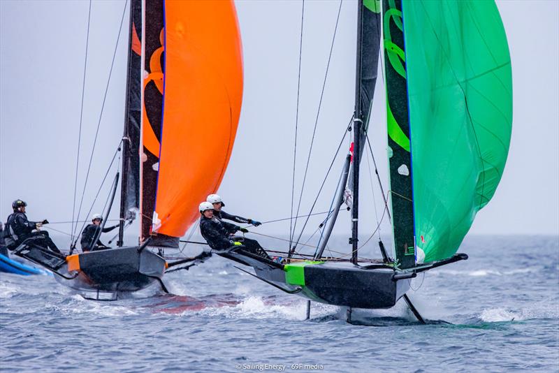 Youth Foiling Gold Cup - ACT 3 - Day 4 - photo © Sailing Energy / 69F media