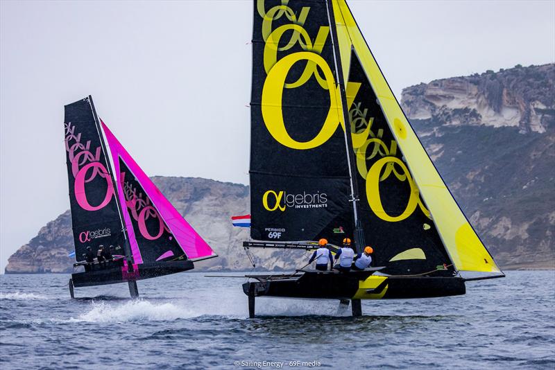 Youth Foiling Gold Cup - ACT 3 - Day 4 - photo © Sailing Energy / 69F media