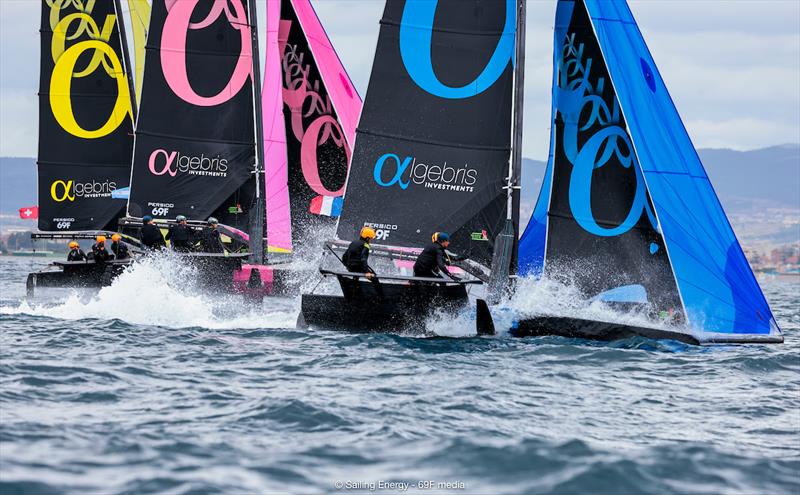 Youth Foiling Gold Cup Grand Final at Cagliari - Day 2 photo copyright 69F Media / Sailing Energy taken at  and featuring the Persico 69F class