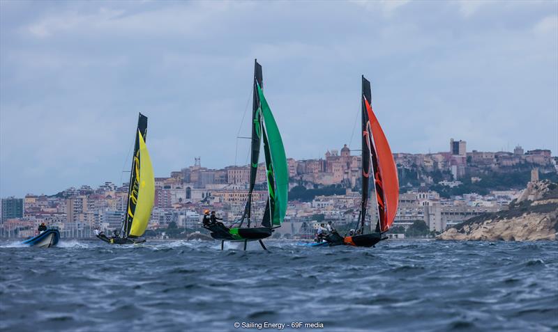 Youth Foiling Gold Cup Grand Final at Cagliari - Final Day photo copyright 69F Media / Sailing Energy taken at  and featuring the Persico 69F class