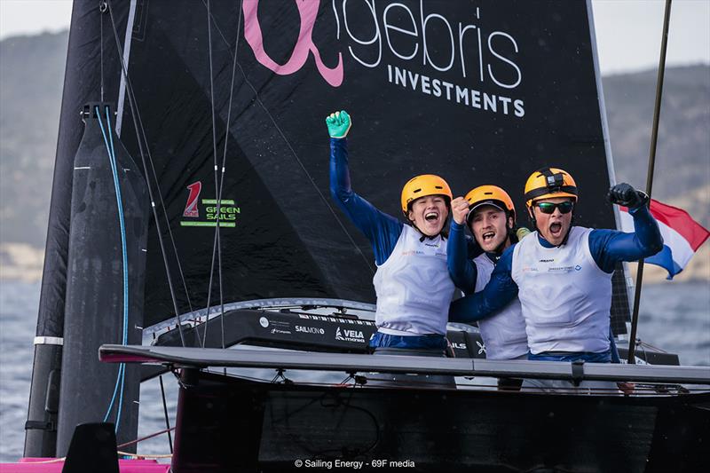 Team DutchSail - Janssen de Jong - Youth Foiling Gold Cup Grand Final photo copyright Sailing Energy / 69F Media taken at  and featuring the Persico 69F class