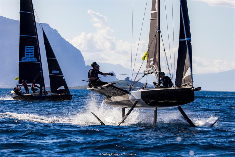 69F Pro Cup 2021 photo copyright Sailing Energy / 69F media taken at Circolo Velico Sferracavallo and featuring the Persico 69F class
