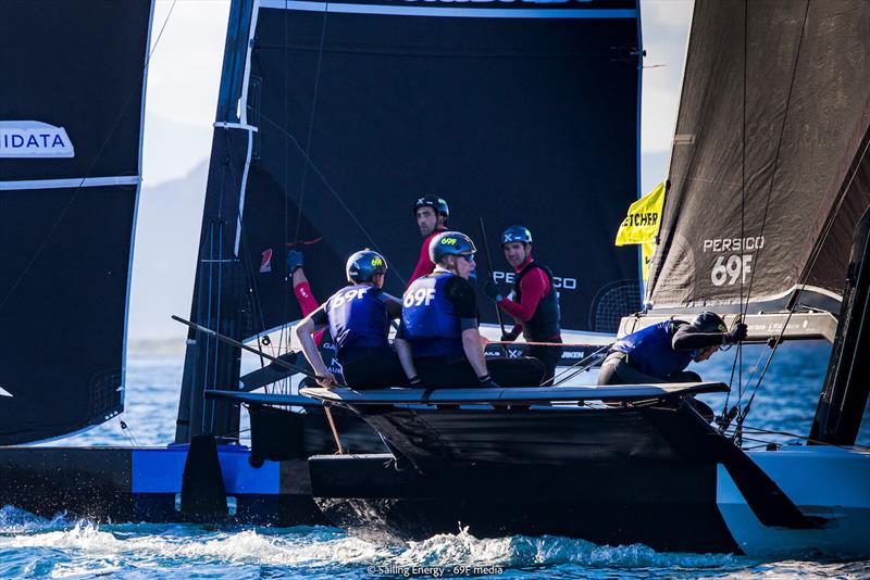 69F Pro Cup 2021 photo copyright Sailing Energy / 69F media taken at Circolo Velico Sferracavallo and featuring the Persico 69F class