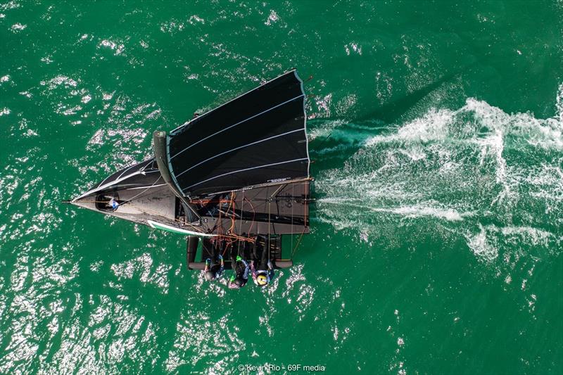 Sail America on day 2 of 69F racing at Bacardi Cup Invitational Regatta photo copyright Martina Orsini taken at Coral Reef Yacht Club and featuring the Persico 69F class