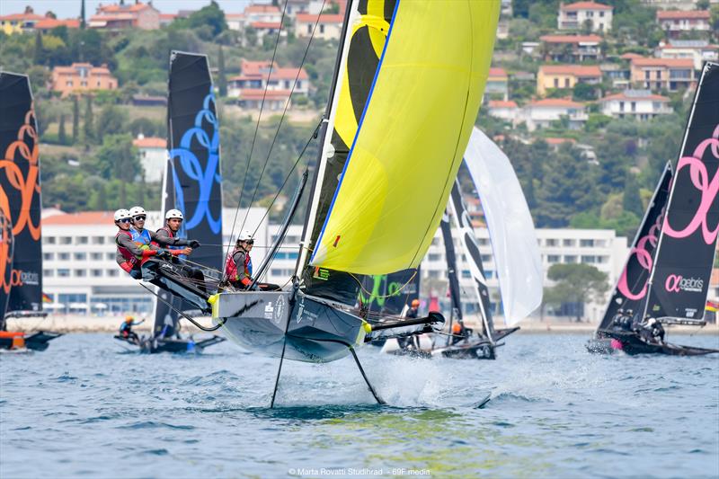 2022 69F Youth Foiling Gold Cup Act 2 - Day 5 photo copyright Marta Rovatti Studihrad taken at  and featuring the Persico 69F class
