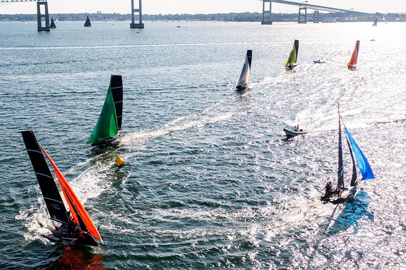 Youth Foiling Gold Cup photo copyright Kevin Rio taken at  and featuring the Persico 69F class