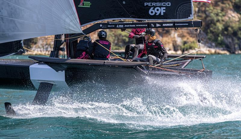 69F Youth Foiling Gold Cup photo copyright Elena Giolai taken at Circolo Vela Torbole and featuring the Persico 69F class