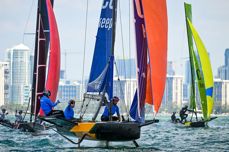 69F on final day of racing on Biscayne Bay - Bacardi Cup Invitational Regatta 2023 - photo © Martina Orsini