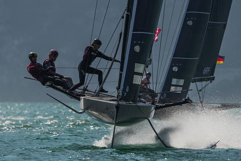 69F Youth Foiling Gold Cup Act 4 Day 1 - photo © 69F Sailing