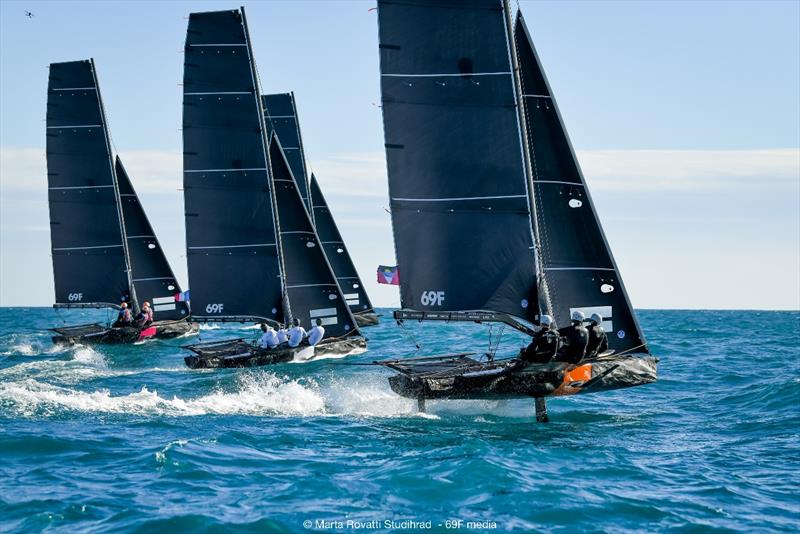 2023 69F Youth Foiling Gold Cup Grand Final photo copyright Marta Rovatti Studihrad / 69F Media taken at  and featuring the Persico 69F class