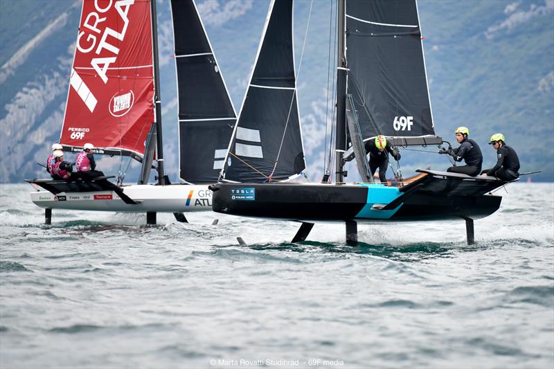 The 69F Cup photo copyright Marta Rovatti Studihrad / 69F Media taken at Fraglia Vela Malcesine and featuring the Persico 69F class