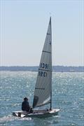 Nigel King finishes 3rd in the Lee-on-the-Solent Sailing Club Phantom Open © Kevin Clark