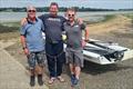 Bill Taylor 1st (centre) Richard Nurse 2nd and Roger Smith 3rd - Phantom Eastern Series and Smugglers Trophy at Royal Harwich YC © Charlotte Biddle