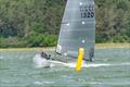 Roger Smith in a determined mood to regain places lost after his synchronised capsize with Bill Taylor - Phantom Eastern Series and Smugglers Trophy at Royal Harwich YC © Pavel Kricka