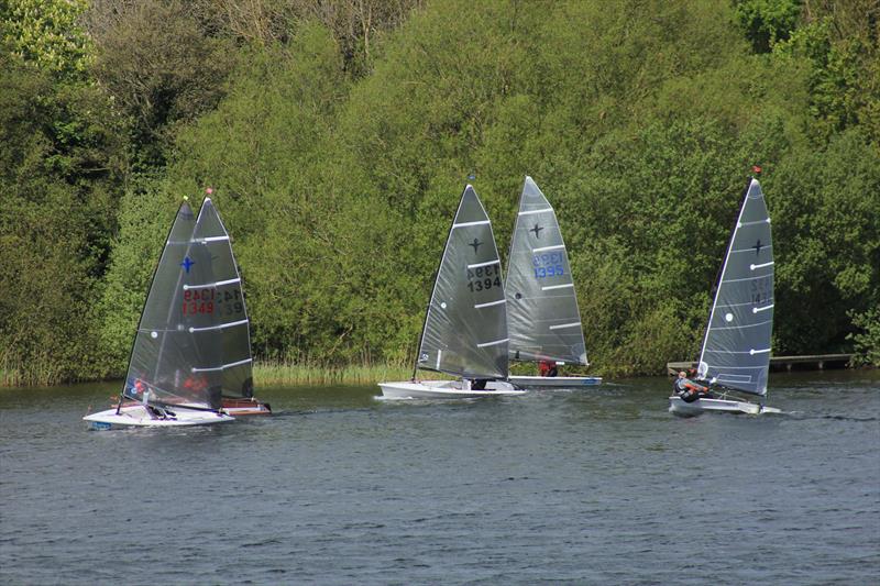 Phantoms at Rollesby Broad photo copyright Henri Miller taken at Rollesby Broad Sailing Club and featuring the Phantom class