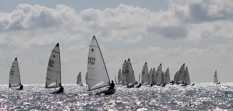 Phantom Nationals at Highcliffe day 2 photo copyright Sarah Desjonqueres taken at Highcliffe Sailing Club and featuring the Phantom class