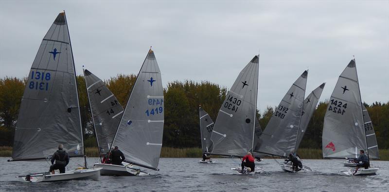 Phantoms at Bowmoor photo copyright Doug Roberts taken at Bowmoor Sailing Club and featuring the Phantom class