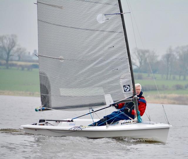 Blithfield Barrel Winter Series 2017-18 Round 3 photo copyright Iain Ferguson taken at Blithfield Sailing Club and featuring the Phantom class