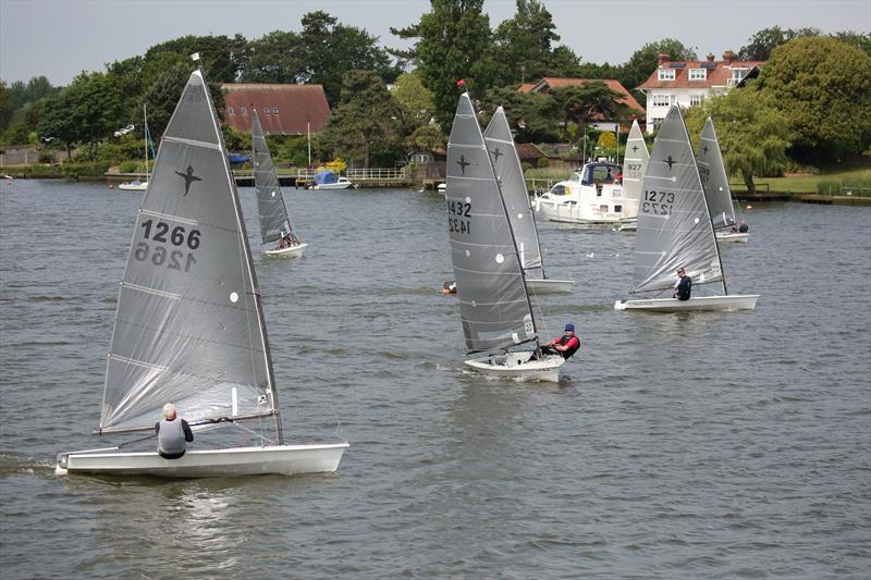 Oulton Broad Phantom, K1 and Streaker open photo copyright Karen Langston taken at Waveney & Oulton Broad Yacht Club and featuring the Phantom class