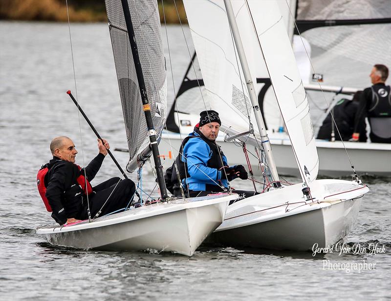 Leigh & Lowton Revett Series day 4 photo copyright Gerard van den Hoek taken at Leigh & Lowton Sailing Club and featuring the Phantom class