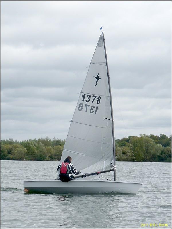 Phantoms at Burghfield photo copyright Simon Smith taken at Burghfield Sailing Club and featuring the Phantom class