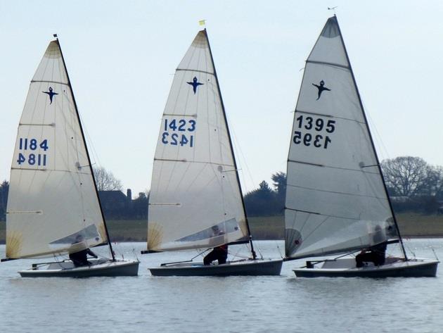 Close racing during the Phantom open at Alton Water photo copyright Phantom Class Association taken at Alton Water Sports Centre and featuring the Phantom class