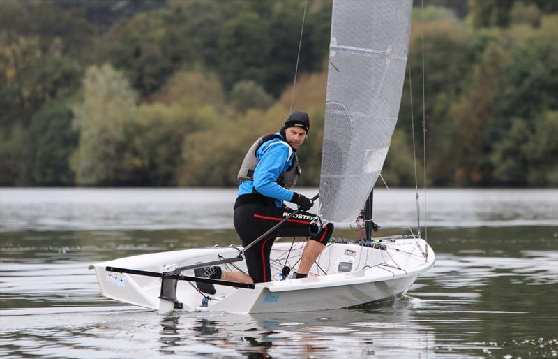 Leigh Riddell wins the Inaugural Broadwater Phantom Open photo copyright John Greaves taken at Broadwater Sailing Club and featuring the Phantom class