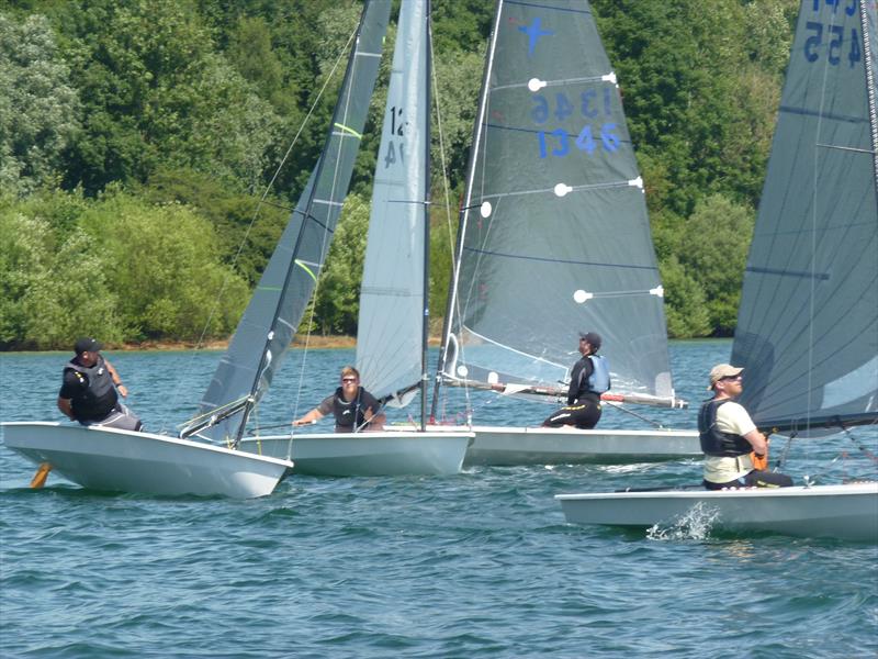 Phantoms at Carsington photo copyright Carsington Sailing Club taken at Carsington Sailing Club and featuring the Phantom class