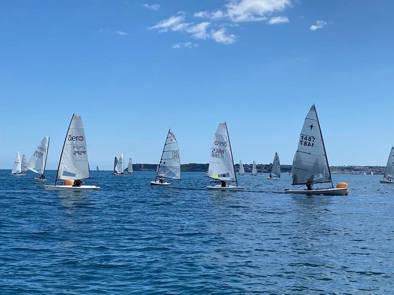 Phantoms at POSH 2022 photo copyright Ian Bullock & Andy Probert taken at Paignton Sailing Club and featuring the Phantom class