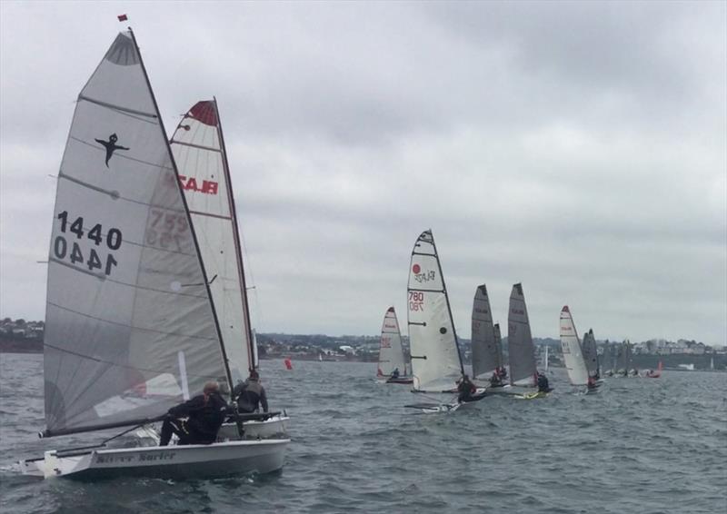 Phantoms at POSH 2022 photo copyright Ian Bullock & Andy Probert taken at Paignton Sailing Club and featuring the Phantom class