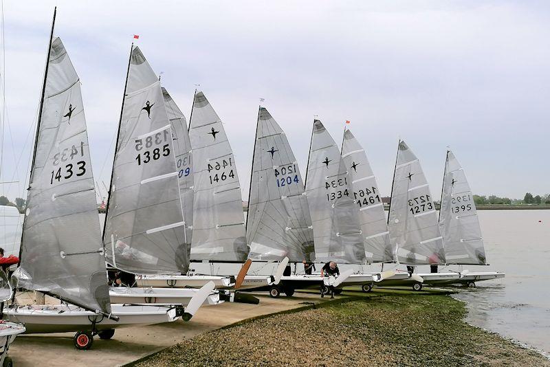 Phantom Eastern Series open meeting at Creeksea photo copyright Diane Roberts taken at Creeksea Sailing Club and featuring the Phantom class