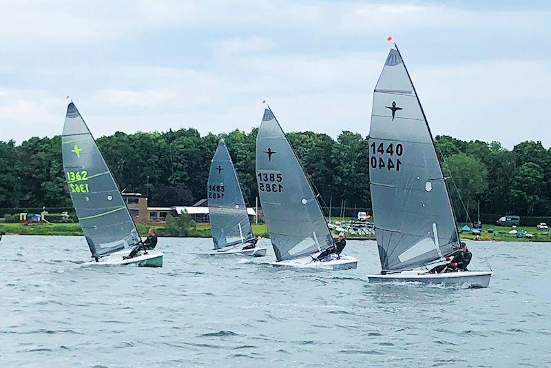 Phantom Midland Series at Northampton photo copyright Kevin Hall taken at Northampton Sailing Club and featuring the Phantom class