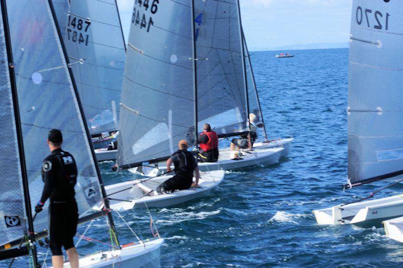 Ovington Phantom Nationals 2022 at Lyme Regis photo copyright Ian Wallace taken at Lyme Regis Sailing Club and featuring the Phantom class