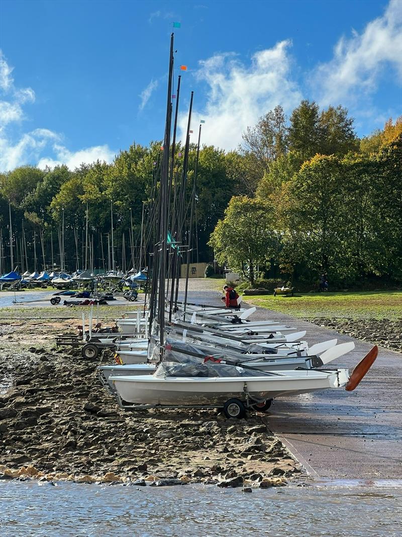 Burton Phantom Open photo copyright Malcolm Burton taken at Burton Sailing Club and featuring the Phantom class